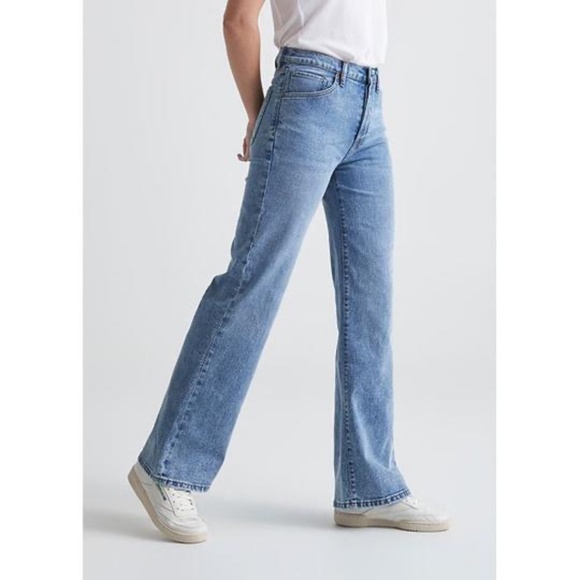 DU/ER (DUER) Women's Midweight Performance Denim Wide Leg Jean | Size 32 - Picture 2 of 8